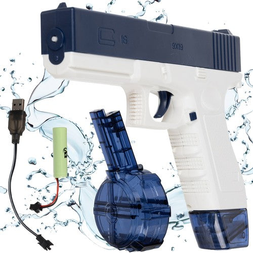 Pistol electric cu jet de apa, Zola, automat, incarcare USB, capacitate 40-400 ml, 20.5 x 3 x 13.6 cm Pistol electric cu jet de apa, Zola, automat, incarcare USB, capacitate 40-400 ml, 20.5 x 3 x 13.6 cm